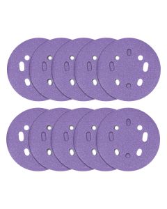 AB/125/60Z - Zirconium Random Orbital Sanding Disc 10pc 125mm 60 grit