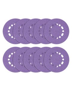 AB/150/40Z - Zirconium Random Orbital Sanding Disc 10pc 150mm 40 grit