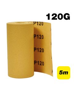 AB/R115/120A - 115mm x 5m 120 Grit Aluminium Oxide Sanding Roll
