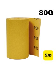 AB/R115/80A - 115mm x 5m 80 Grit Aluminium Oxide Sanding Roll