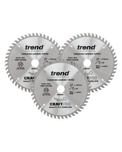 CSB/160/3PK - 160mm diameter Craft saw blade triple pack