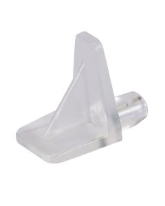 SS/P5/12 - Shelf support plastic 5mm 12 off