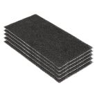 AB/THD/80M - Mesh 1/3 Sheet Sanding Sheet 5pc 93mm x 190mm 80 grit