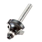 TR31X1/4TC - Guided ovolo round over cutter 6.35mm radius